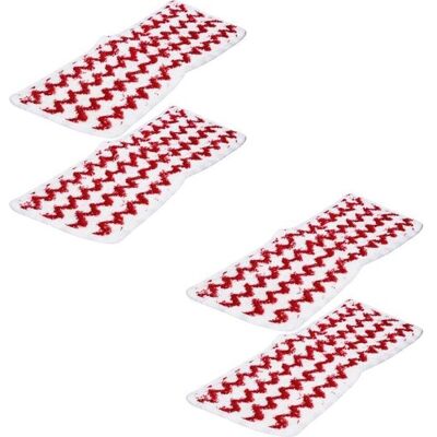 OEM Recharges pour balai vapeur VILEDA Steam XXL - 4 pièces - microfibres de haute qualité Blanc - Publicité OEM Recharges pour balai vapeur VILEDA Steam XXL - 4 pièces - microfibres de haute qualité Blanc - Publicité