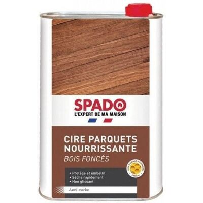 SPADO Cire liquide parquet - chêne foncé - 1 L - Publicité SPADO Cire liquide parquet - chêne foncé - 1 L - Publicité