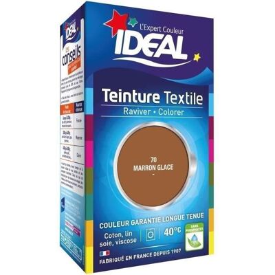 Marque Modèle Teinture avec fixateur Marron Glacé - Teinture pour textiles - Publicité Marque Modèle Teinture avec fixateur Marron Glacé - Teinture pour textiles - Publicité