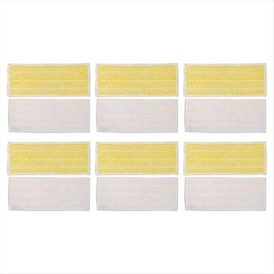 SODIAL 12 Pièces Chiffon de Vadrouille pour KV 4 KV 4 Premium WV 2 + KV 4 WV 2 + KV 4 Premium Chiffon DEssuyage Sous Vide 2.633-132.0 - Publicité SODIAL 12 Pièces Chiffon de Vadrouille pour KV 4 KV 4 Premium WV 2 + KV 4 WV 2 + KV 4 Premium Chiffon DEssuyage Sous Vide 2.633-132.0 - Publicité