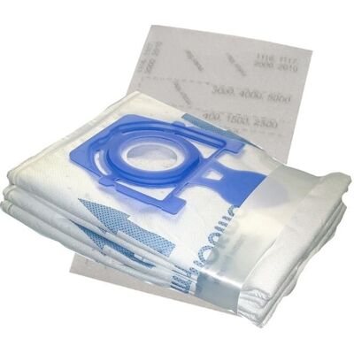 Sacs pour aspirateur avec filtre d’entrée - WORWO - Lot de 4 - 28 x 28 cm - Ouverture 45 mm - Microfibre synthétique - Publicité Sacs pour aspirateur avec filtre d’entrée - WORWO - Lot de 4 - 28 x 28 cm - Ouverture 45 mm - Microfibre synthétique - Publicité