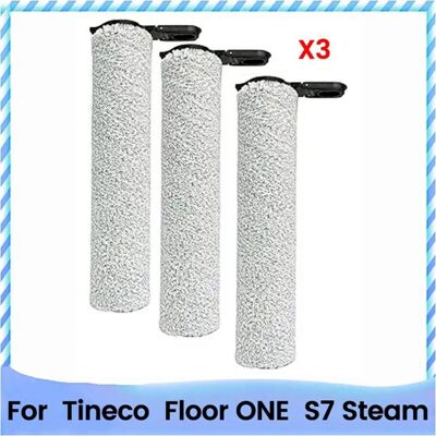 SODIAL 3 Pièces de Brosse à Rouleau pour Nettoyeur de Sol à Vapeur pour Tineco Floor ONE S7 Pièce de Rechange Accessoires de Remplacement - Publicité SODIAL 3 Pièces de Brosse à Rouleau pour Nettoyeur de Sol à Vapeur pour Tineco Floor ONE S7 Pièce de Rechange Accessoires de Remplacement - Publicité