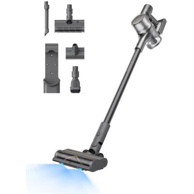 Aspirateur Balai Dreame R20 aspiration sans Fil puissante de 190AW Nettoyage de maison poils et tapis Gris - Publicité Aspirateur Balai Dreame R20 aspiration sans Fil puissante de 190AW Nettoyage de maison poils et tapis Gris - Publicité