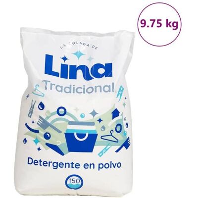 vidaXL Lessive en Poudre - 150 Lavages, 9,75kg, Blanc - Publicité vidaXL Lessive en Poudre - 150 Lavages, 9,75kg, Blanc - Publicité