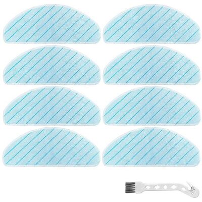 SODIAL Tampons de Nettoyage Lavables de Remplacement pour Deebot T9 + T9 T9 + T9 MAX T9 POWER Robot Aspirateur Paquet de 8 - Publicité SODIAL Tampons de Nettoyage Lavables de Remplacement pour Deebot T9 + T9 T9 + T9 MAX T9 POWER Robot Aspirateur Paquet de 8 - Publicité