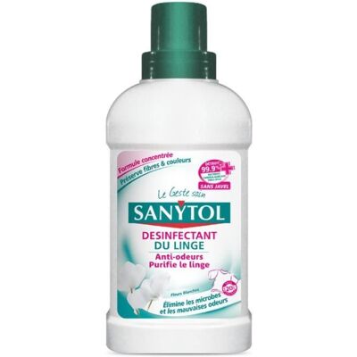 Désinfectant du Linge - 500 ml - Sanytol - Publicité Désinfectant du Linge - 500 ml - Sanytol - Publicité