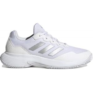 Chaussure de tennis pour Femme - Adidas - Gamecourt 2 W - Blanc - Synthétique Blanc - Publicité Chaussure de tennis pour Femme - Adidas - Gamecourt 2 W - Blanc - Synthétique Blanc - Publicité