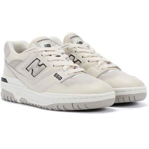New Balance 550 Baskets Femme Beiges En Cuir Beige - Publicité New Balance 550 Baskets Femme Beiges En Cuir Beige - Publicité