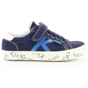 KICKERS Baskets basses Gody marine Bleu - Publicité KICKERS Baskets basses Gody marine Bleu - Publicité