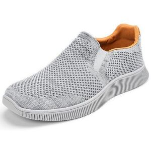 MRTONO Chaussures de Sport Homme - Baskets de Course - Maille Respirante - Antidérapantes - Taille 40 EU Gris - Publicité MRTONO Chaussures de Sport Homme - Baskets de Course - Maille Respirante - Antidérapantes - Taille 40 EU Gris - Publicité