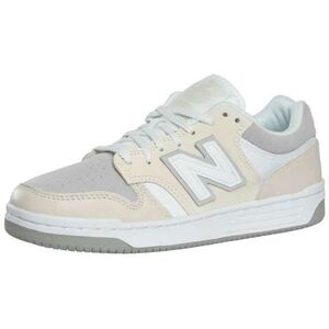 Baskets En Cuir 480 - New Balance Beige - Publicité Baskets En Cuir 480 - New Balance Beige - Publicité