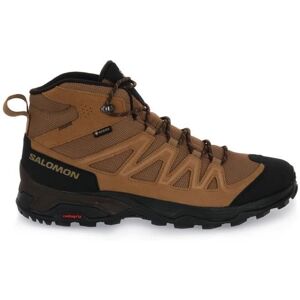 Chaussures de randonnée pour homme - SALOMON - X Ward Leather Mid Gtx - Noir - Respirant - Terrain montagne Noir - Publicité Chaussures de randonnée pour homme - SALOMON - X Ward Leather Mid Gtx - Noir - Respirant - Terrain montagne Noir - Publicité