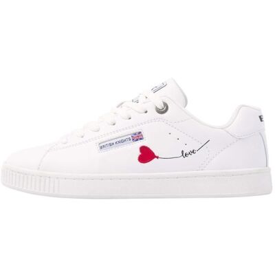 Baskets femme British Knights Mist - white/heart - 36 Blanc - Publicité Baskets femme British Knights Mist - white/heart - 36 Blanc - Publicité