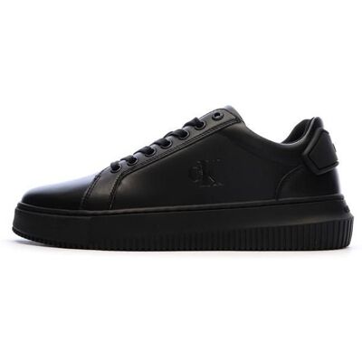 Baskets Noir Homme Calvin Klein Jeans Classic Cupsole Lace Noir - Publicité Baskets Noir Homme Calvin Klein Jeans Classic Cupsole Lace Noir - Publicité