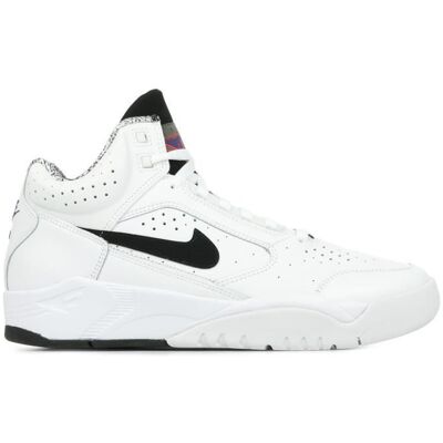 Baskets Nike Air Flight Lite MID Blanc - Publicité Baskets Nike Air Flight Lite MID Blanc - Publicité