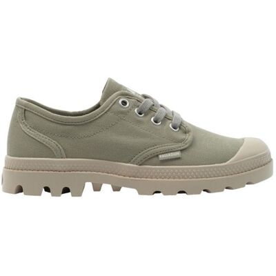 Baskets Palladium PAMPA OXFORD Vert - Publicité Baskets Palladium PAMPA OXFORD Vert - Publicité