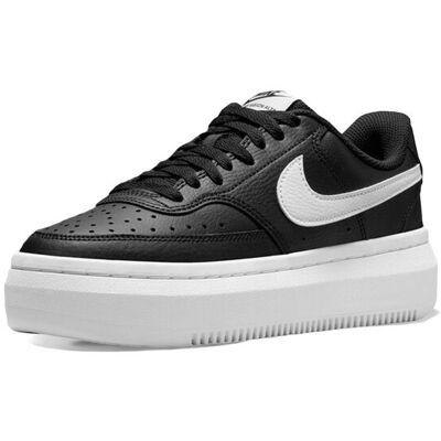 Basket-ball - Nike - Court Vision Alta Leather DM0113-002 - Femme - Synthétique - Running Noir - Publicité Basket-ball - Nike - Court Vision Alta Leather DM0113-002 - Femme - Synthétique - Running Noir - Publicité