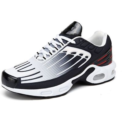 CHAUSSURES MULTISPORT Homme - HENRVIEG - Léger et Confortable Course Basket Blanc - Publicité CHAUSSURES MULTISPORT Homme - HENRVIEG - Léger et Confortable Course Basket Blanc - Publicité