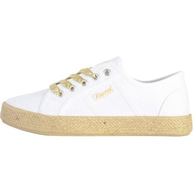 KAPORAL - Baskets Biorgaty - blanche - Blanc - 36 - Chaussures Femme Blanc - Publicité KAPORAL - Baskets Biorgaty - blanche - Blanc - 36 - Chaussures Femme Blanc - Publicité