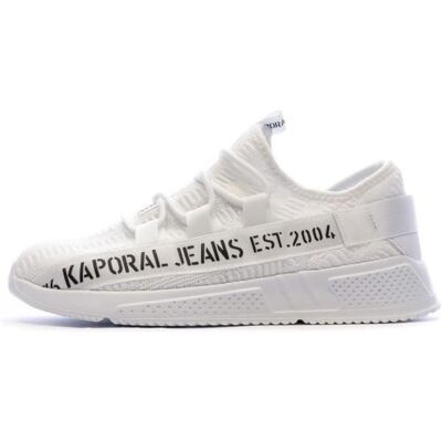 Baskets Blanches Homme Kaporal Dofino Blanc - Publicité Baskets Blanches Homme Kaporal Dofino Blanc - Publicité