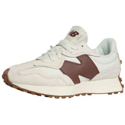 Baskets En Cuir 327 - New Balance Blanc - Publicité Baskets En Cuir 327 - New Balance Blanc - Publicité