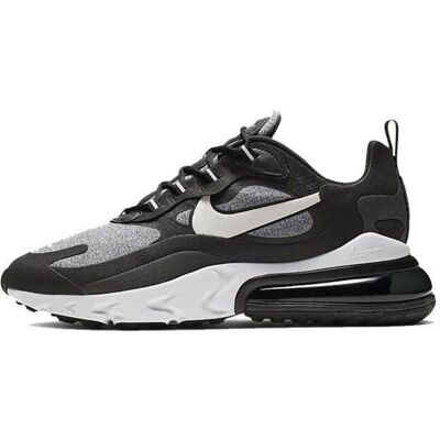 Basket Nike AIR MAX 270 REACT - Homme - Noir - Lacets - Textile Noir - Publicité Basket Nike AIR MAX 270 REACT - Homme - Noir - Lacets - Textile Noir - Publicité