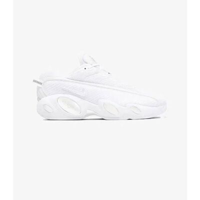 Nike NOCTA Glide Drake White Chrome Blanc - Publicité Nike NOCTA Glide Drake White Chrome Blanc - Publicité