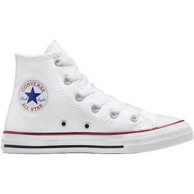 Baskets Converse Chuck Taylor All Star Hi Blanc Fille Blanc - Publicité Baskets Converse Chuck Taylor All Star Hi Blanc Fille Blanc - Publicité