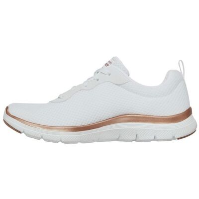 Chaussures de Running Femme - SKECHERS - Flex Appeal 4.0 - Blanc - Confort Optimal - Fitness Blanc - Publicité Chaussures de Running Femme - SKECHERS - Flex Appeal 4.0 - Blanc - Confort Optimal - Fitness Blanc - Publicité