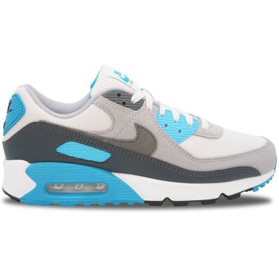 Nike Air Max 90 Blue Lightning - DM0029-019_455 Blanc - Publicité Nike Air Max 90 Blue Lightning - DM0029-019_455 Blanc - Publicité