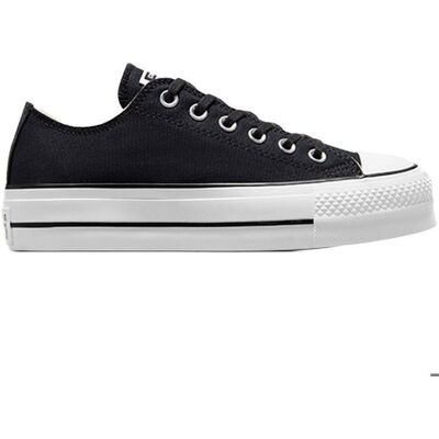 Chaussures plateforme noires Converse – Femme – Baskets décontractées - Publicité Chaussures plateforme noires Converse – Femme – Baskets décontractées - Publicité