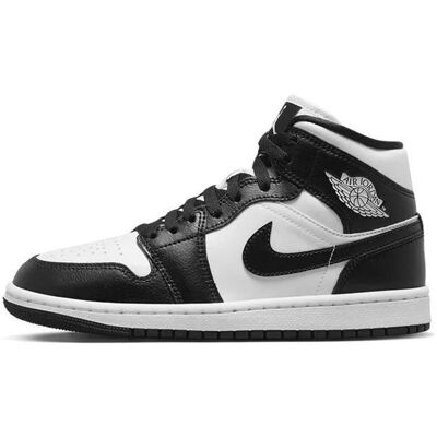 Basket Nike W JORDAN 1 MID Blanc - Publicité Basket Nike W JORDAN 1 MID Blanc - Publicité