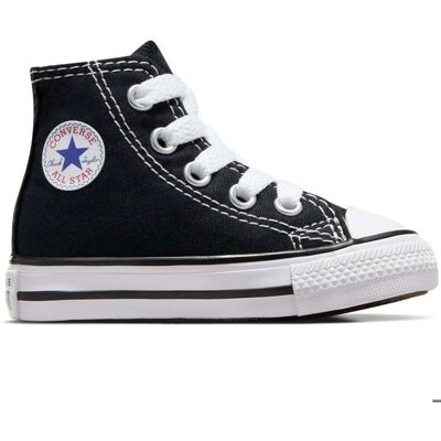 Baskets Converse Chuck Taylor All Star Noir Fille Noir - Publicité Baskets Converse Chuck Taylor All Star Noir Fille Noir - Publicité