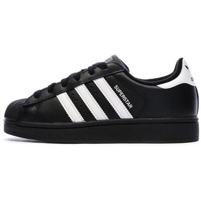 Baskets Noires Garçon/Fille Adidas Superstar Noir - Publicité Baskets Noires Garçon/Fille Adidas Superstar Noir - Publicité