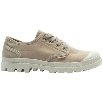 Baskets Palladium PAMPA OXFORD W Beige - Publicité Baskets Palladium PAMPA OXFORD W Beige - Publicité
