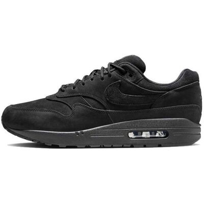 Basket Nike Air Max 1 Lth Prem NIKE Noir - Publicité Basket Nike Air Max 1 Lth Prem NIKE Noir - Publicité