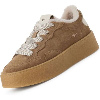 Tamaris Baskets pour Femme 1-23706-47/400 Beige Beige - Publicité Tamaris Baskets pour Femme 1-23706-47/400 Beige Beige - Publicité