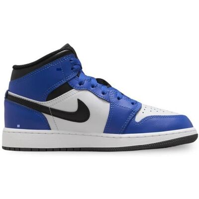 Nike Air Jordan 1 Mid (Gs) Chaussures pour Enfant Bleu DQ8423-402 Bleu - Publicité Nike Air Jordan 1 Mid (Gs) Chaussures pour Enfant Bleu DQ8423-402 Bleu - Publicité