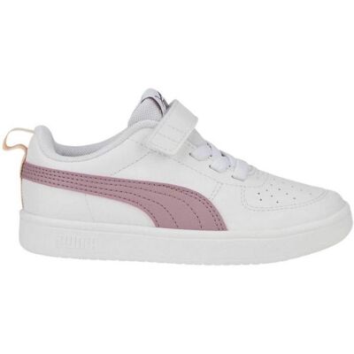 Chaussures Multisport - PUMA - Rickie AC PS 385836 08 - Filles - Couleur Blanche - Confortables Blanc - Publicité Chaussures Multisport - PUMA - Rickie AC PS 385836 08 - Filles - Couleur Blanche - Confortables Blanc - Publicité