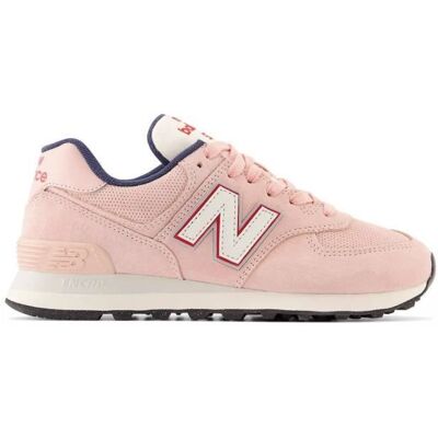 Chaussures Femme New Balance 574 Beige - Lacets - Textile Beige - Publicité Chaussures Femme New Balance 574 Beige - Lacets - Textile Beige - Publicité