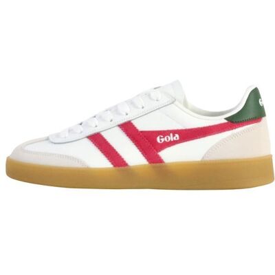 Baskets cuir femme Gola Viper Blanc - Publicité Baskets cuir femme Gola Viper Blanc - Publicité