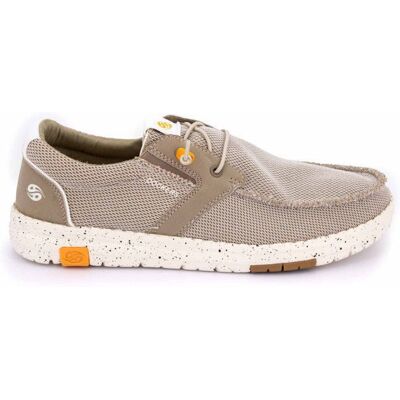 Baskets bateau en toile Homme DOCKERS BY GERLI Beige - Publicité Baskets bateau en toile Homme DOCKERS BY GERLI Beige - Publicité