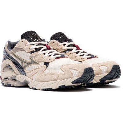 BASKETS MIZUNO WAVE RIDER 10 BEIGES Beige - Publicité BASKETS MIZUNO WAVE RIDER 10 BEIGES Beige - Publicité