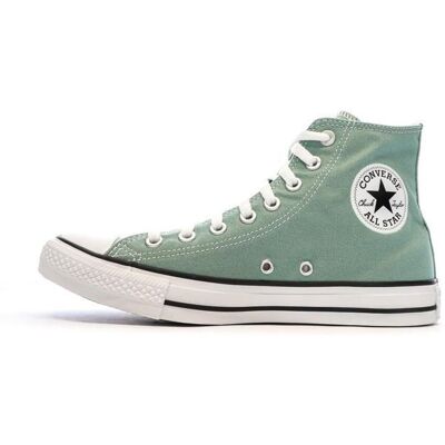 Baskets CONVERSE CHUCK TAYLOR ALL STAR Vert - Adulte - Lacets - Plat - Textile Vert - Publicité Baskets CONVERSE CHUCK TAYLOR ALL STAR Vert - Adulte - Lacets - Plat - Textile Vert - Publicité