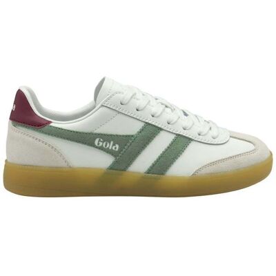 Baskets femme Gola Viper Leather Blanc - Publicité Baskets femme Gola Viper Leather Blanc - Publicité