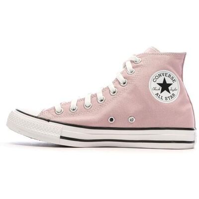 Basket Converse CANVAS HI - CONVERSE - Rose - Tige textile - Fermeture à lacets Rose - Publicité Basket Converse CANVAS HI - CONVERSE - Rose - Tige textile - Fermeture à lacets Rose - Publicité