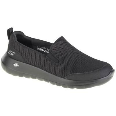 Skechers Go Walk Max-Clinched 216010-BBK — Baskets sneakers homme noir Noir - Publicité Skechers Go Walk Max-Clinched 216010-BBK — Baskets sneakers homme noir Noir - Publicité
