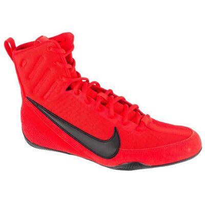 Chaussures de boxe Unisexe - Rouge - Nike Machomai 3 Rouge - Publicité Chaussures de boxe Unisexe - Rouge - Nike Machomai 3 Rouge - Publicité
