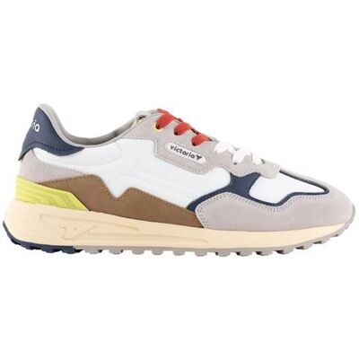 VICTORIA - Baskets FLOW - blanche - Blanc - 41 - Chaussures Homme Blanc - Publicité VICTORIA - Baskets FLOW - blanche - Blanc - 41 - Chaussures Homme Blanc - Publicité