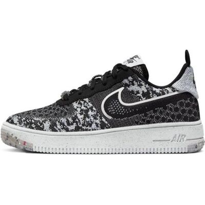 Basket - NIKE - Air Force 1 Crater Flyknit Junior - Noir - Tige Flyknit aérée - Mousse Crater ultra-douce Noir - Publicité Basket - NIKE - Air Force 1 Crater Flyknit Junior - Noir - Tige Flyknit aérée - Mousse Crater ultra-douce Noir - Publicité